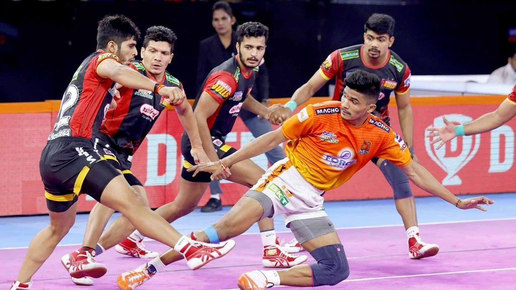 Pankaj Mohite scored just the second Super 10 of his vivo Pro Kabaddi career against Bengaluru Bulls.