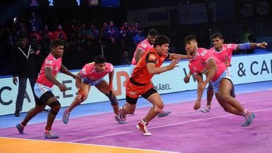 Match 131 - Jaipur Pink Panthers vs Bengaluru Bulls Match 131 - Jaipur Pink Panthers vs Bengaluru Bulls