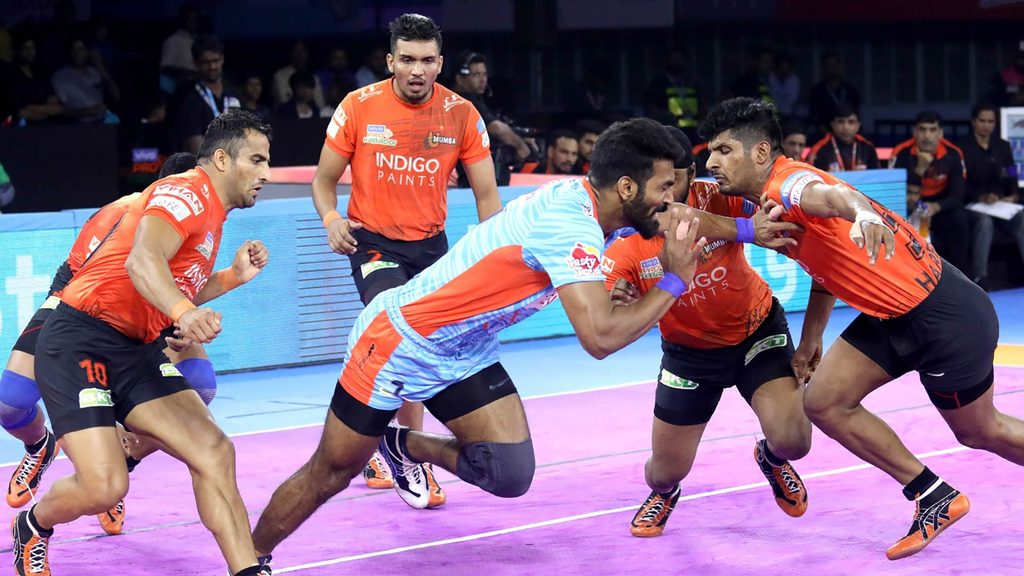 Sukesh Hegde was Bengal Warriors’ leading raid points scorer against U Mumba.