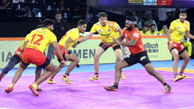 Match 22: U Mumba vs Gujarat Fortunegiants Match 22: U Mumba vs Gujarat Fortunegiants