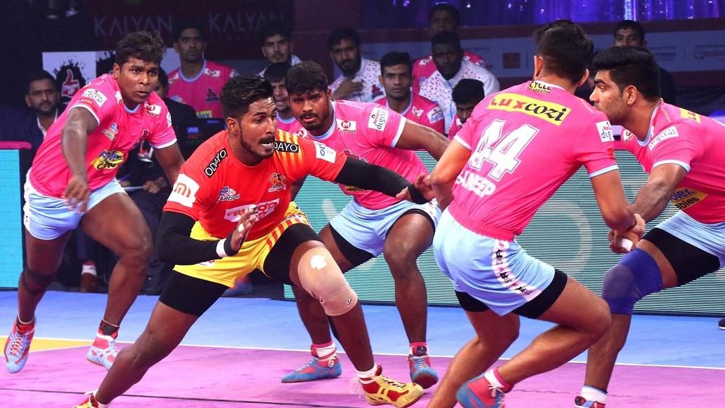 Match 116: Jaipur Pink Panthers vs Gujarat Fortunegiants Match 116: Jaipur Pink Panthers vs Gujarat Fortunegiants
