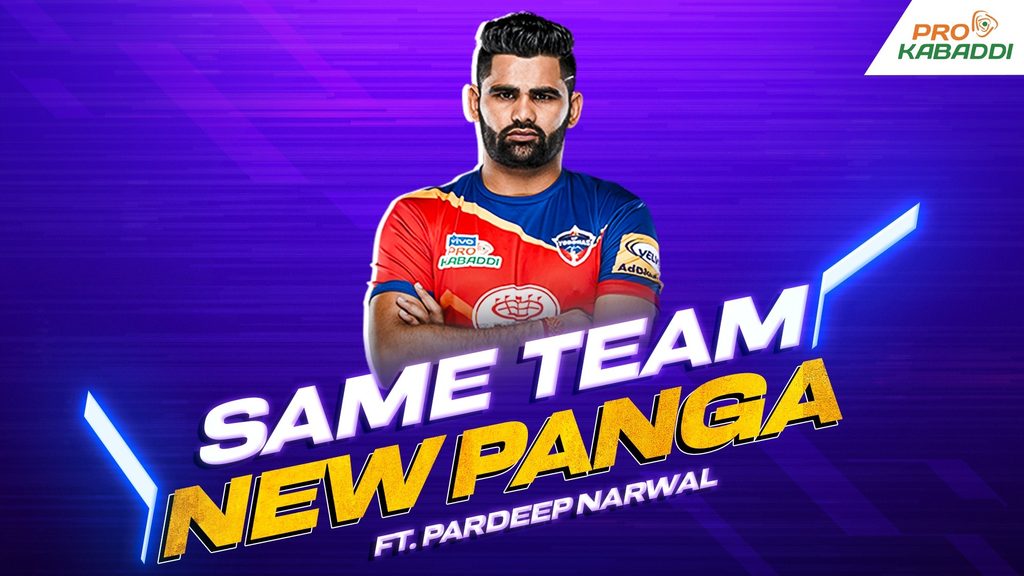 Pardeep Narwal is back with U.P. Yoddhas for Season 10 | Same team, New ...