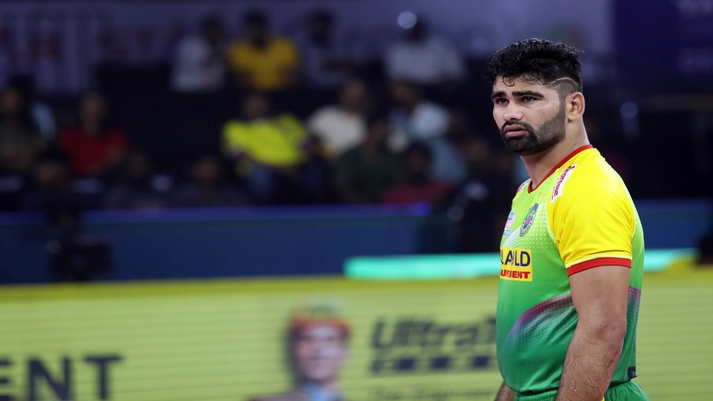 The ‘Dubki King’ Pardeep Narwal failed to take Patna Pirates over the line.