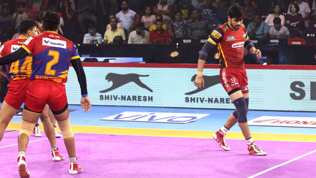 Match 39: U.P. Yoddha vs Bengaluru Bulls Match 39: U.P. Yoddha vs Bengaluru Bulls