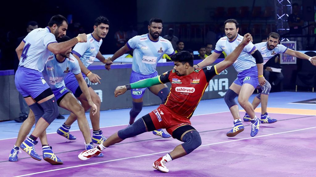 Pawan Sehrawat scored the most raid points in Season 7.