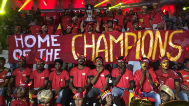 Bulls'I show their support for Bengaluru Bulls Bulls'I show their support for Bengaluru Bulls