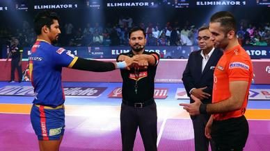 Elimnator 1 - U Mumba vs U.P. Yoddha Elimnator 1 - U Mumba vs U.P. Yoddha