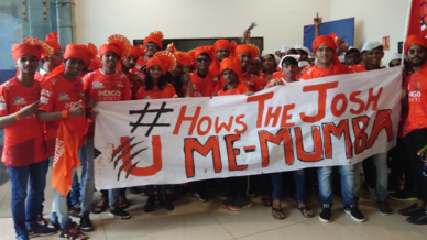 Me Mumba show their support for U Mumba Me Mumba show their support for U Mumba