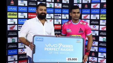 Match 89: Dabang Delhi K.C. vs Jaipur Pink Panthers Match 89: Dabang Delhi K.C. vs Jaipur Pink Panthers