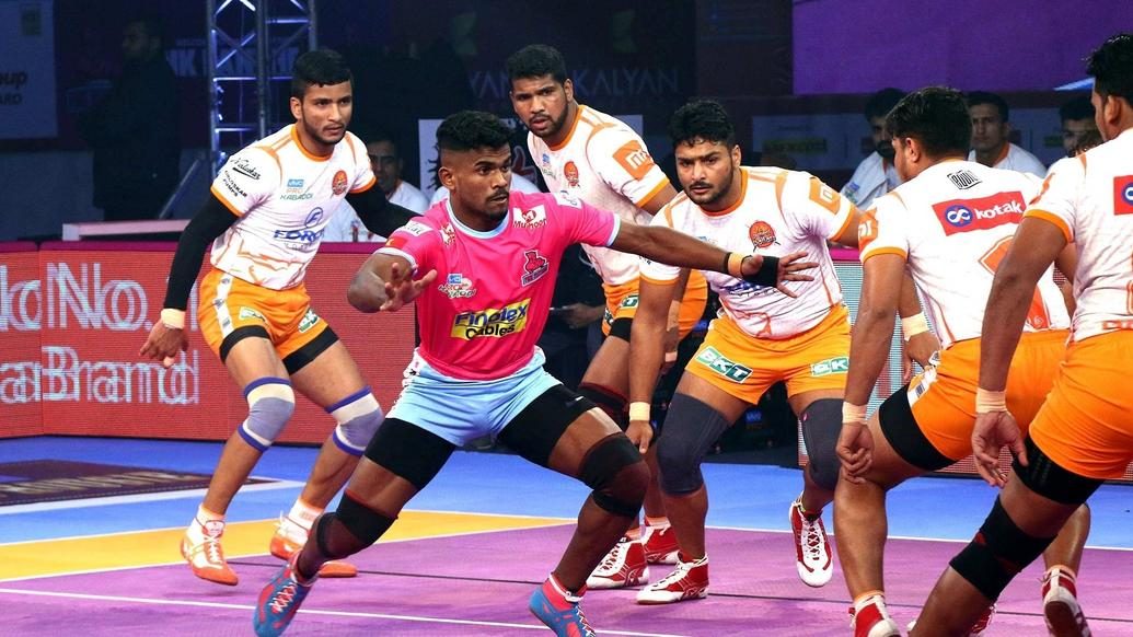 Match 111: Jaipur Pink Panthers vs Puneri Paltan Match 111: Jaipur Pink Panthers vs Puneri Paltan
