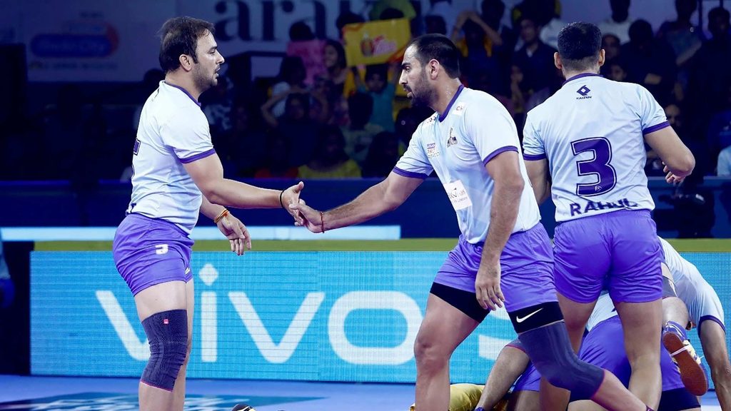 Veterans Manjeet Chhillar and Mohit Chhillar showcased their class in defence