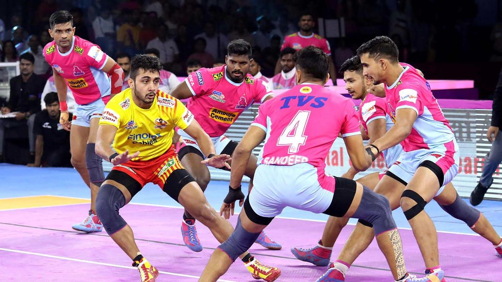 Match 100: Jaipur Pink Panthers vs Gujarat Fortunegiants Match 100: Jaipur Pink Panthers vs Gujarat Fortunegiants
