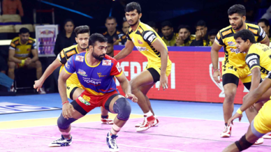 Match 129: U.P. Yoddha vs Telugu Titans Match 129: U.P. Yoddha vs Telugu Titans