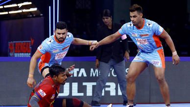 Match 46: Bengal Warriors vs Dabang Delhi K.C. Match 46: Bengal Warriors vs Dabang Delhi K.C.