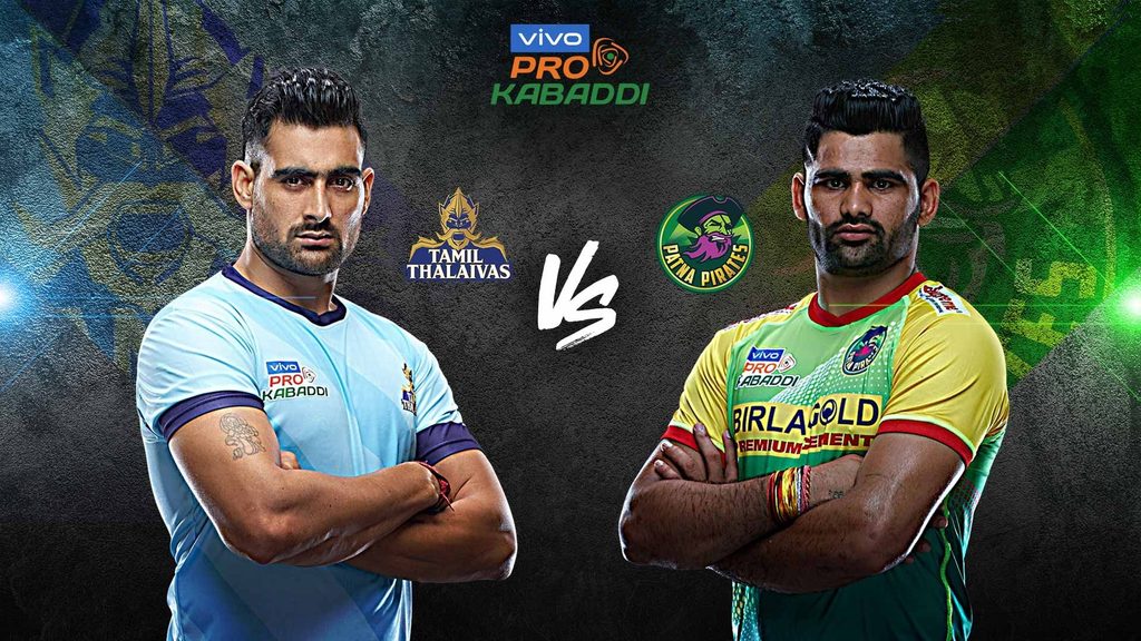 Tamil Thalaivas face Patna Pirates in Match 83 of vivo Pro Kabaddi Season 7.