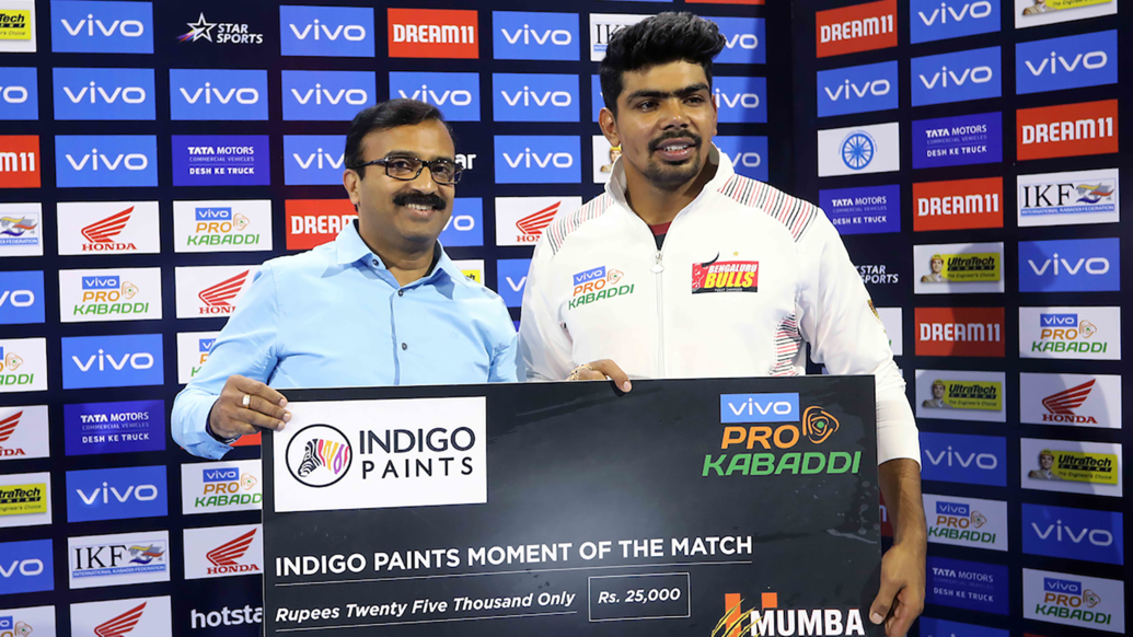 Match 15: U Mumba vs Bengaluru Bulls Match 15: U Mumba vs Bengaluru Bulls