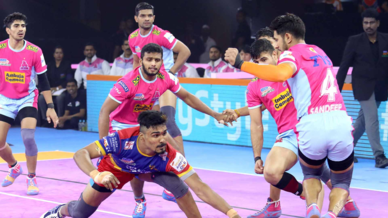 Match 93: Jaipur Pink Panthers vs U.P. Yoddha Match 93: Jaipur Pink Panthers vs U.P. Yoddha