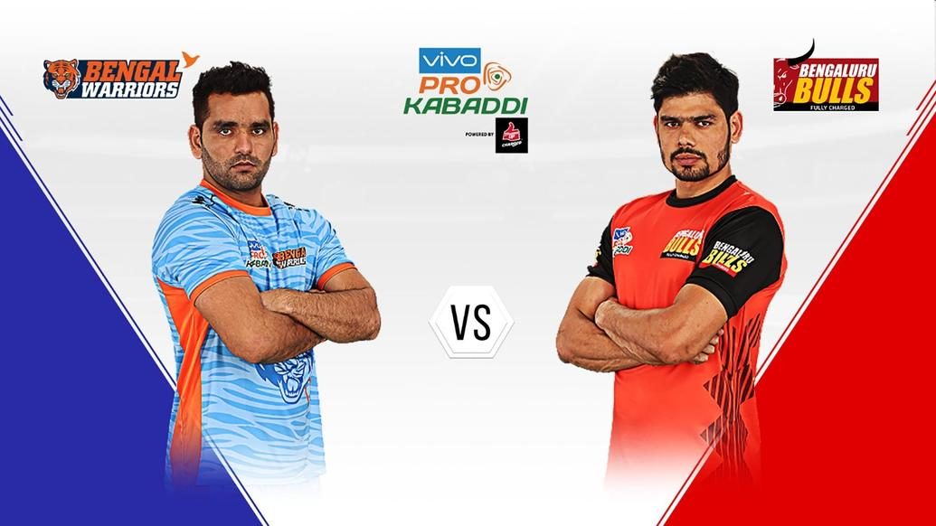 Bengal Warriors and Bengaluru Bulls lock horns for the final time before the Playoffs Bengal Warriors and Bengaluru Bulls lock horns for the final time before the Playoffs