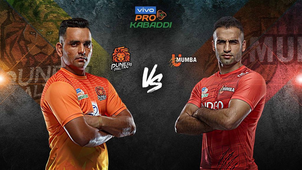 Puneri Paltan face U Mumba in match 75 of vivo Pro Kabaddi Season 7.