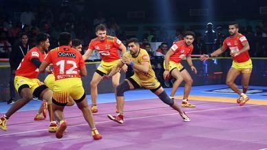 Match-100 Telugu Titans vs Gujarat Fortunegiants Match-100 Telugu Titans vs Gujarat Fortunegiants
