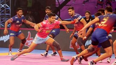 Match 121: Jaipur Pink Panthers vs Dabang Delhi K.C. Match 121: Jaipur Pink Panthers vs Dabang Delhi K.C.