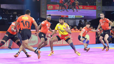 Match 22: U Mumba vs Gujarat Fortunegiants Match 22: U Mumba vs Gujarat Fortunegiants