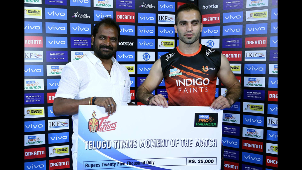 Match 1: Telugu Titans vs U Mumba Match 1: Telugu Titans vs U Mumba