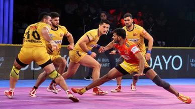 Match-100 Telugu Titans vs Gujarat Fortunegiants Match-100 Telugu Titans vs Gujarat Fortunegiants
