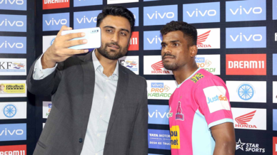 Match 57: Jaipur Pink Panthers vs Telugu Titans Match 57: Jaipur Pink Panthers vs Telugu Titans