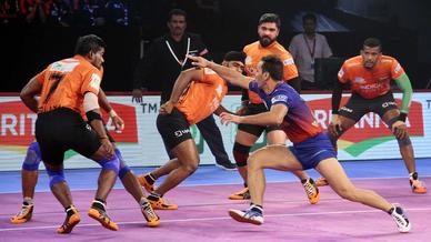Match 79: U Mumba vs Dabang Delhi K.C. Match 79: U Mumba vs Dabang Delhi K.C.