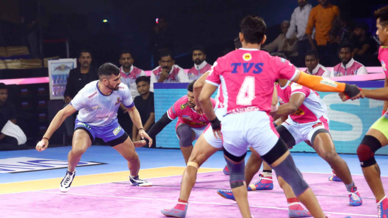 Match 127: Tamil Thalaivas vs Jaipur Pink Panthers Match 127: Tamil Thalaivas vs Jaipur Pink Panthers