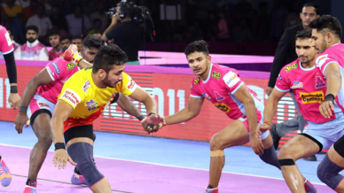 Match 100: Jaipur Pink Panthers vs Gujarat Fortunegiants Match 100: Jaipur Pink Panthers vs Gujarat Fortunegiants