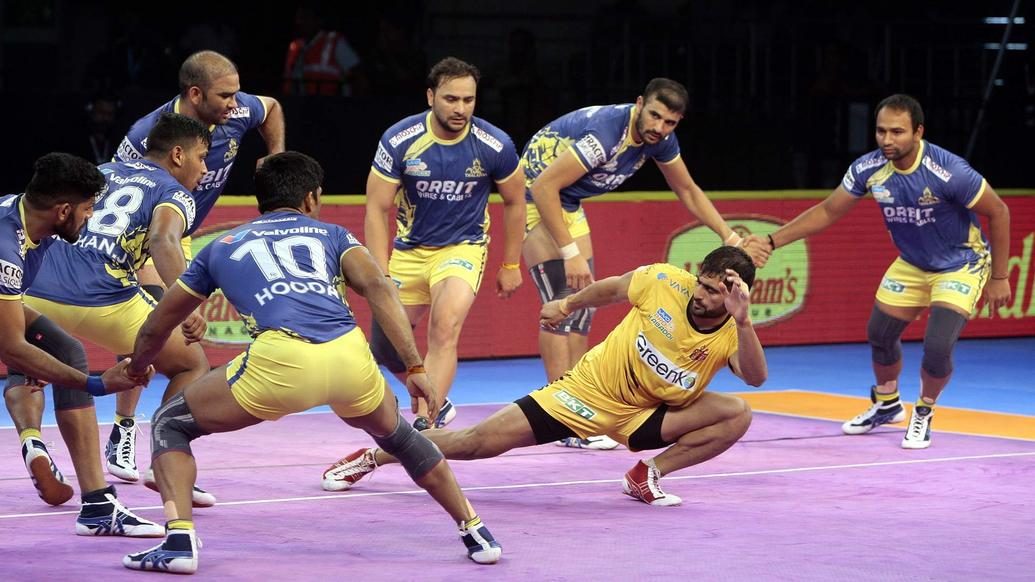 Match 6: Tamil Thalaivas vs Telugu Titans Match 6: Tamil Thalaivas vs Telugu Titans