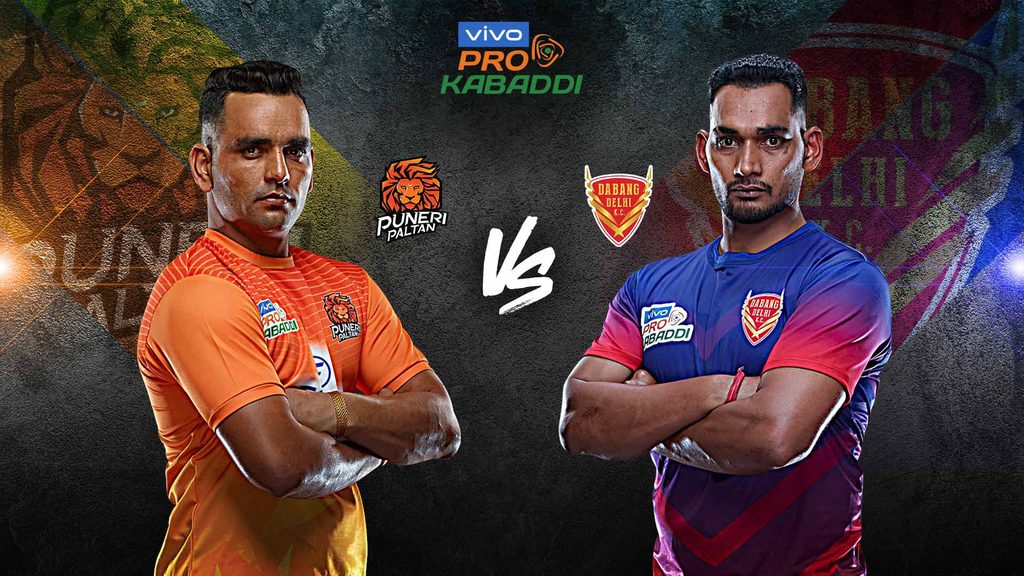 Puneri Paltan battle Dabang Delhi K.C. in Match 113 of vivo Pro Kabaddi Season 7.