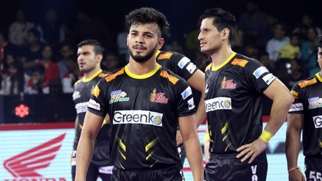 Playing for Telugu Titans, Vishal Bhardwaj has 199 tackle points to his name in vivo Pro Kabaddi.