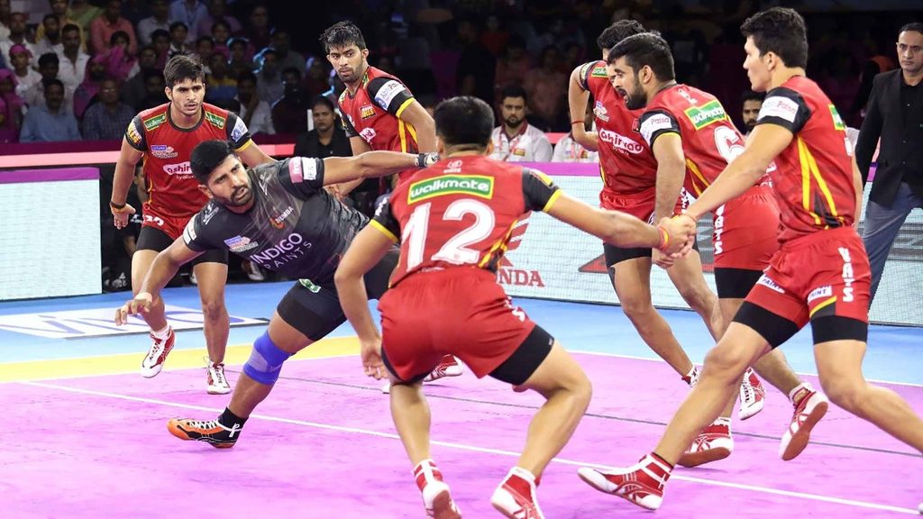 Bengaluru Bulls leapfrogged U Mumba after beating them in Jaipur.