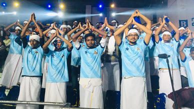 Thalaiva Padai show their support for Tamil Thalaivas Thalaiva Padai show their support for Tamil Thalaivas