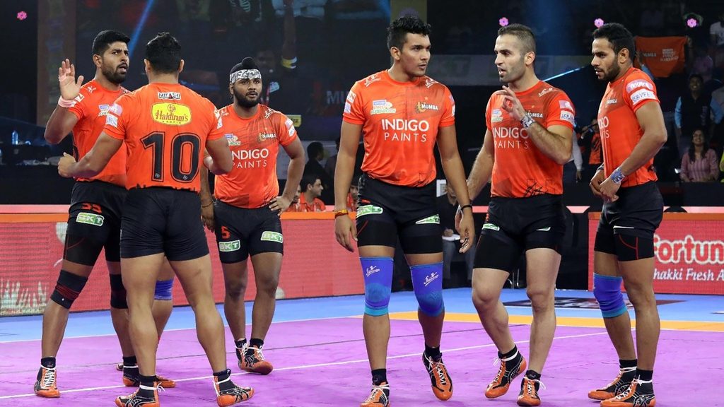 U Mumba condemned Gujarat Fortunegiants to their first defeat of VIVO Pro Kabaddi Season 7. 