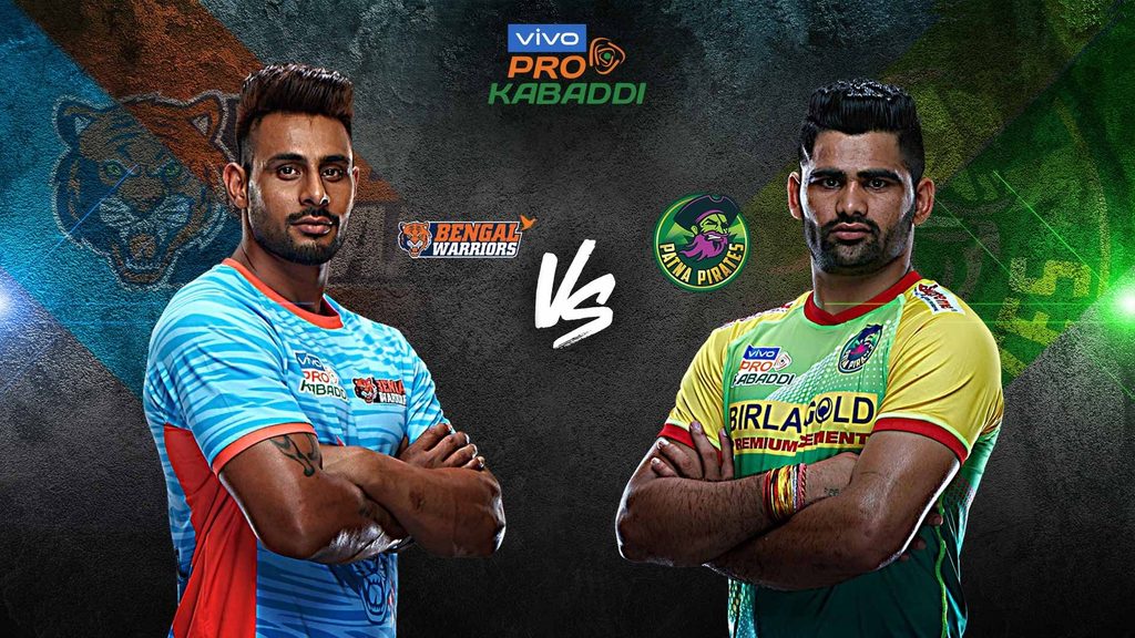 Bengal Warriors take on Patna Pirates in match 124 of vivo Pro Kabaddi Season 7.