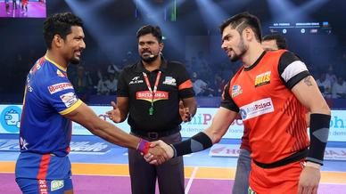 Match 53: U.P. Yoddha vs Bengaluru Bulls Match 53: U.P. Yoddha vs Bengaluru Bulls