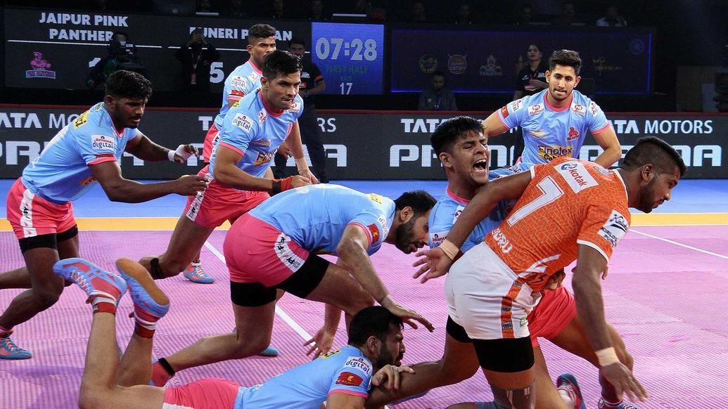 Match 78: Jaipur Pink panthers vs Puneri Paltan Match 78: Jaipur Pink panthers vs Puneri Paltan