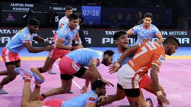Match 78: Jaipur Pink panthers vs Puneri Paltan Match 78: Jaipur Pink panthers vs Puneri Paltan