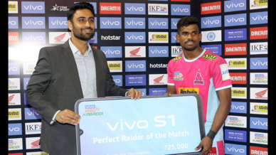 Match 57: Jaipur Pink Panthers vs Telugu Titans Match 57: Jaipur Pink Panthers vs Telugu Titans