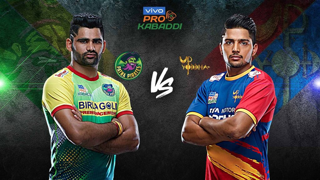 Patna Pirates face U.P. Yoddha in match 76 of vivo Pro Kabaddi Season 7.