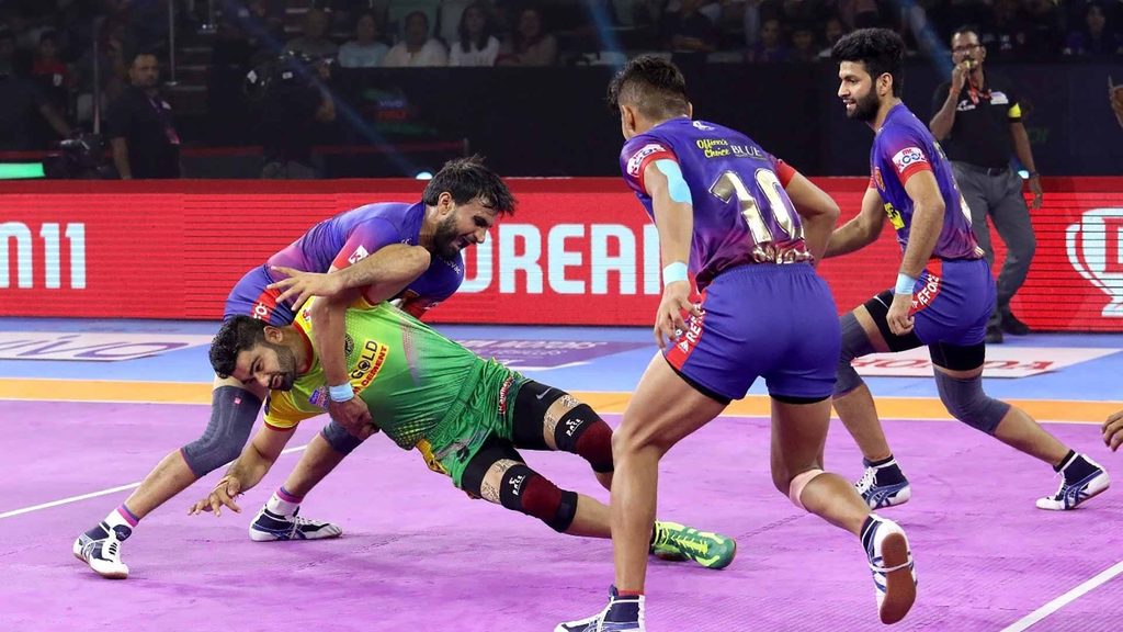 Patna Pirates skipper Pardeep Narwal scored a game-high 18 raid points.