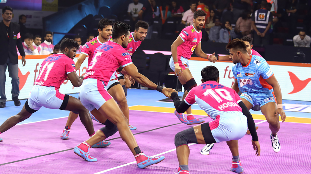 Match 13: Jaipur Pink Panthers vs Bengal Warriors Match 13: Jaipur Pink Panthers vs Bengal Warriors
