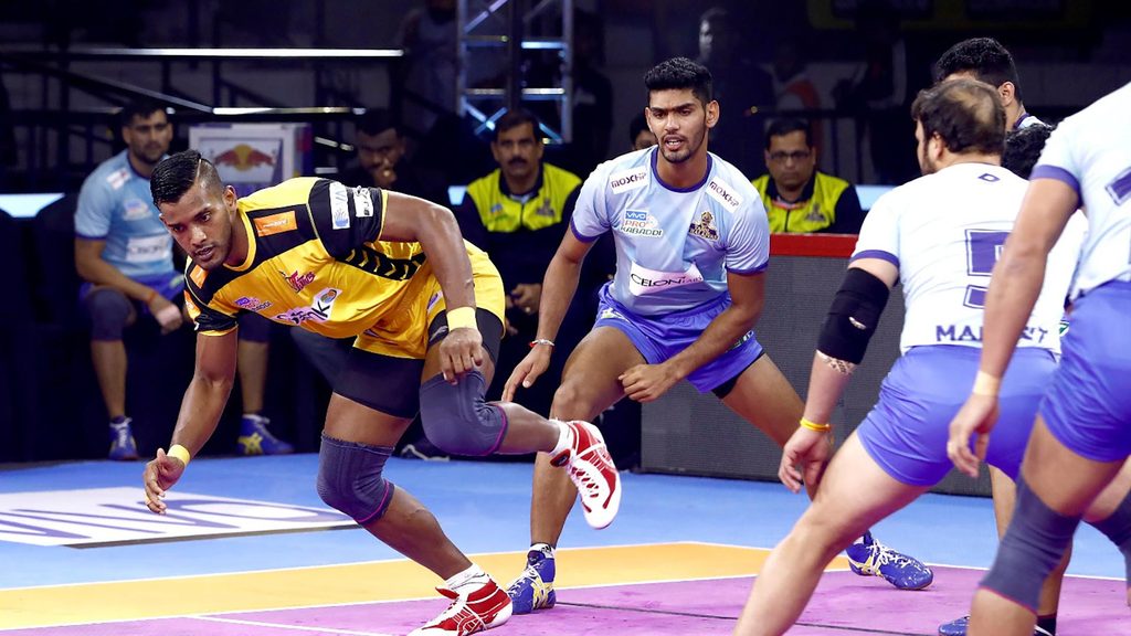 ‘Baahubali’ Siddharth Desai was Telugu Titans’ leading raider in Season 7.