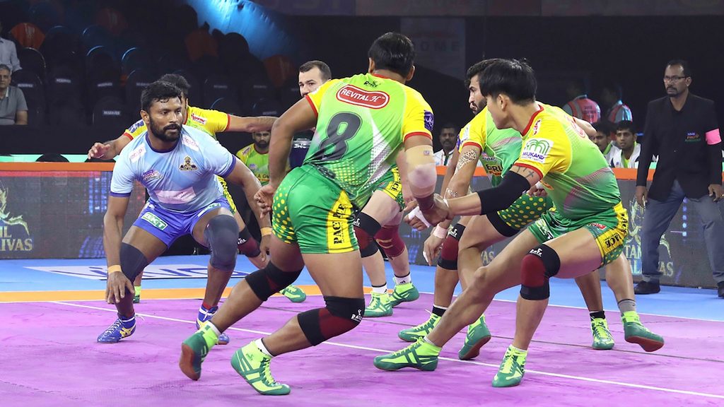 Patna Pirates edged past Tamil Thalaivas in Match 16 of VIVO Pro Kabaddi Season 7