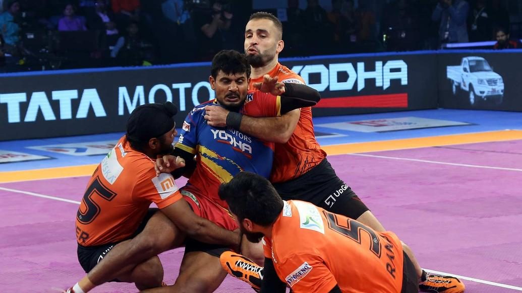 Match 124: U Mumba vs U.P. Yoddha Match 124: U Mumba vs U.P. Yoddha