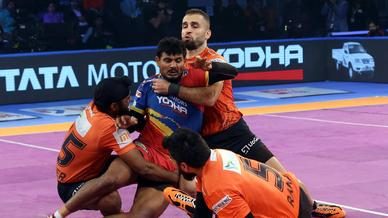 Match 124: U Mumba vs U.P. Yoddha Match 124: U Mumba vs U.P. Yoddha